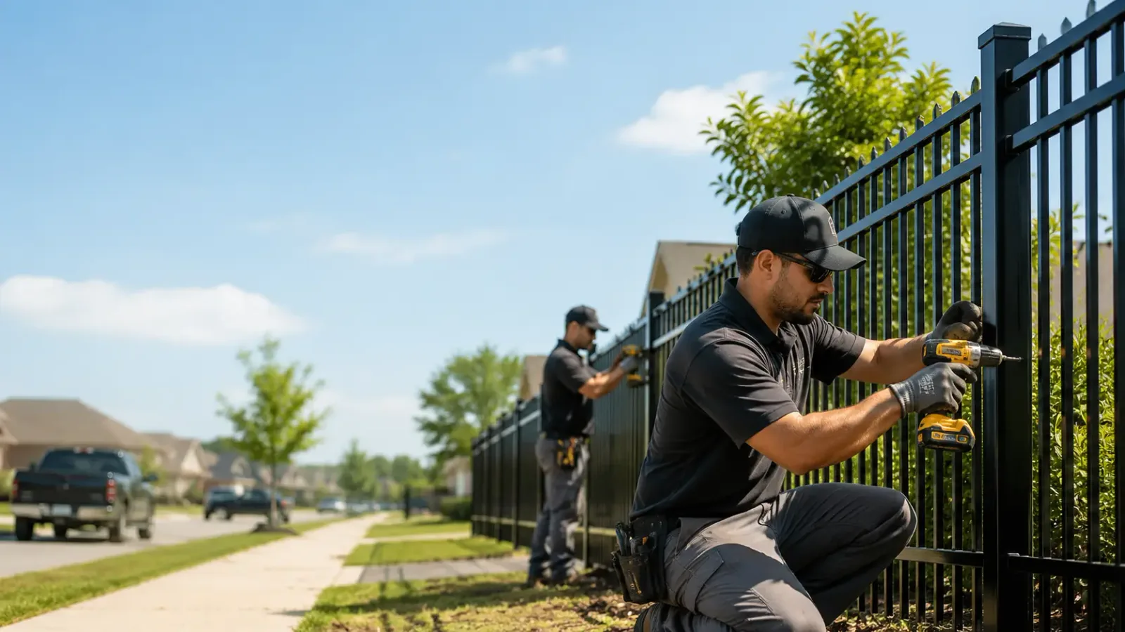 Metal Fence Installation in South Cairo, NY